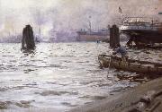 Anders Zorn, Hamburgs hamn